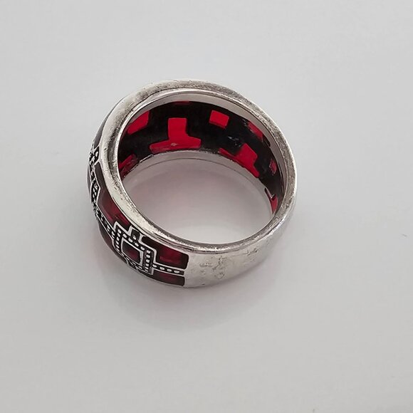 MARCASITE JEWELLERY -BUNDLE! - 1 RING & 2 PAIRS OF EARRINGS! - Picture 6 of 14